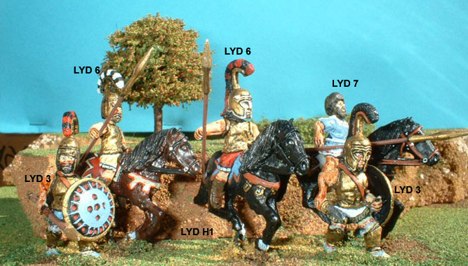 LYD 3 - Heavy infantry advancing/ attacking