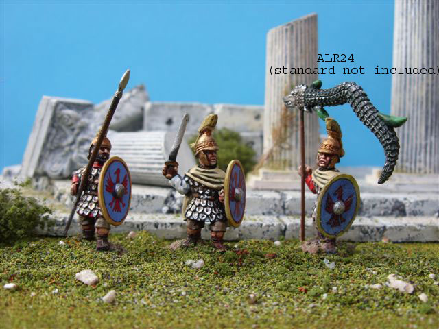 ALR24 Praetorian or heavy infantry open handed standard bearer.