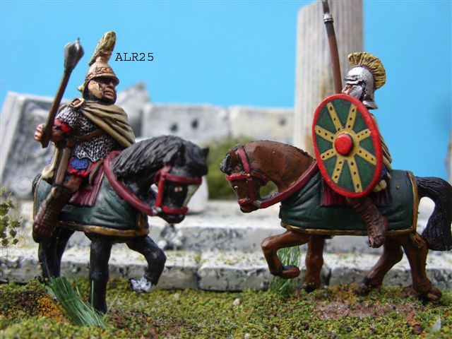 ALR25 Heavy cavalry officer with mace