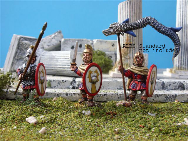 ALR 8 Standard bearer in tunic