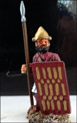 APT 31 - Infantry in tunic & helmet, standing