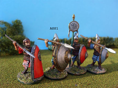 ASS 1 H. infantry thrusting **