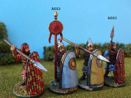 ASS 3 H .infantry standing in rank**