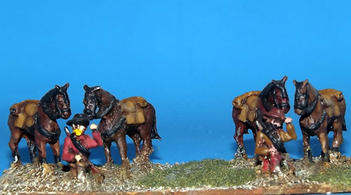 B11 - KNEELING HORSE HOLDERS