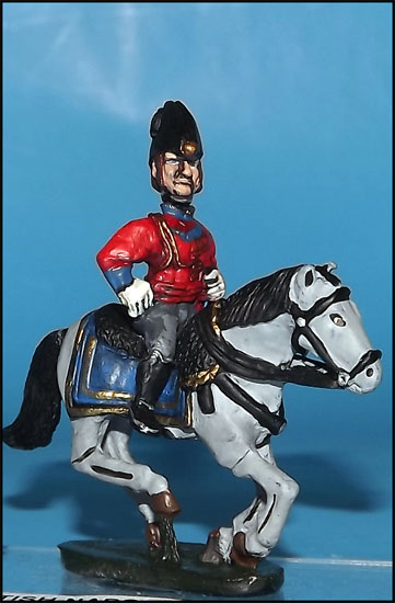 BN62 - BRITISH GENERAL.CASUAL POSE, HAND ON HIP.