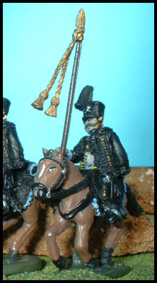 BW17 STANDARD BEARER WITH POLE / TASSELS