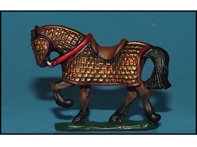 BZT H1 - Fully armoured cataphract horse