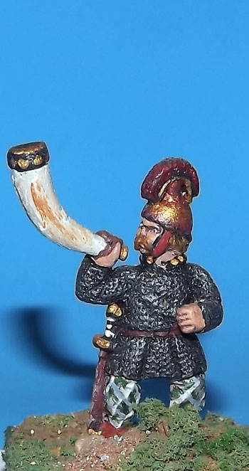 CT 8 - warrior blowing horn