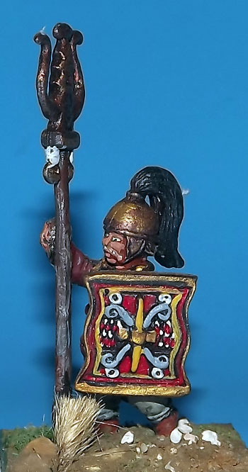 CT 9 - warrior with ornate standard.