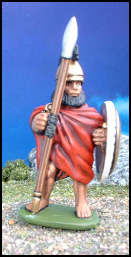 G10 - OFFICER. (SPARTAN) PIOS CRESTED HELMET