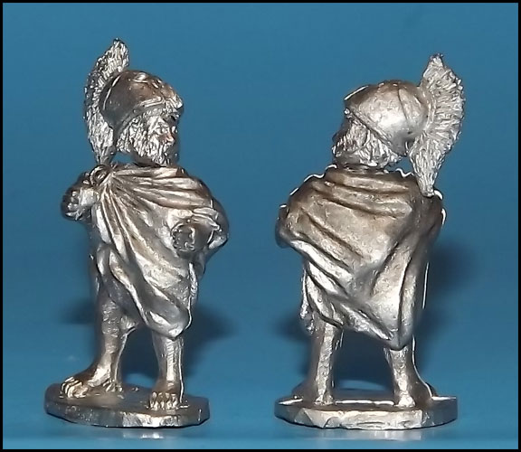 G11 - OFFICER. PUSHED BACK CORINTHIAN HELMET
