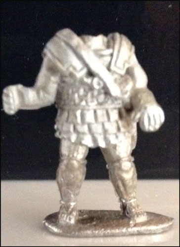G33 - Headless Hoplite - Linen & Scale armour & Greaves- At ease/reserve position