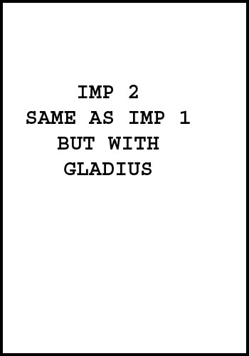 IMP 2 - LEGIONARY ADVANCING WITH GLADIUS