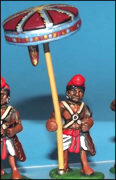 INDT 1b Infantryman with large parasol