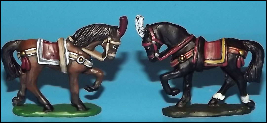 INDTH1 - Indian cavalry horse with decorative trappings