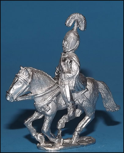 LYD 13 - Heavy cavalry/ officer in semi circular crested helmet