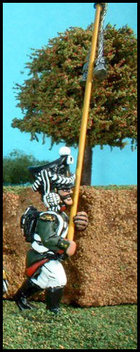 NRT 6 - STANDARD BEARER WITH POLE / TASSELS