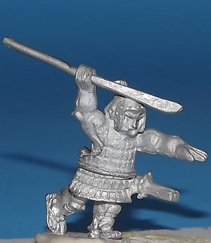 RA9 - ASHIGARU throwing naginata