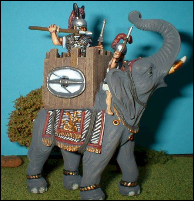 RR10 - War elephant and 2 crew
