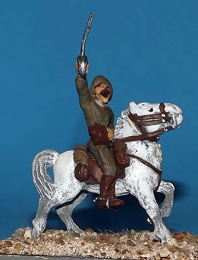 TK22 - MOUNTED OFFICER, SWORD RAISED