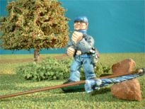 ACW16a Confederate standard bearer