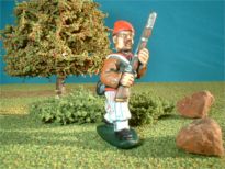 ACW17a Louisiana Tiger Zouave in stocking cap