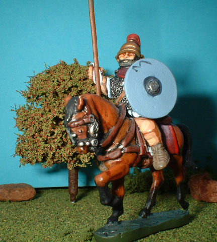 ARR 9 Roman cavalryman javelin/shield.