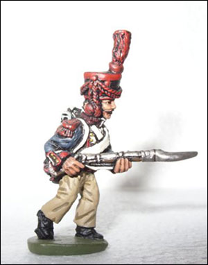 N35 Paint type A Line Grenadier, leveled musket
