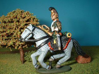 NFC9 French Napoleonic Lancer Trumpeter